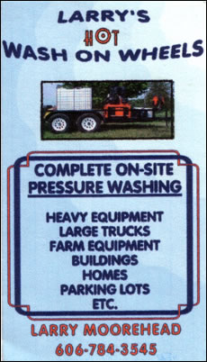 Larry's HOT Wash On Wheels - Morehead, Kentucky