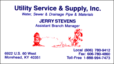 Utility Service & Supply, Inc. - Morehead, Kentucky