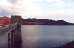 The Spillway at Cave Run Lake.