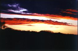 Cave Run Lake Sunsetting