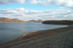 Shoreline at Cave Run Lake