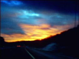 Sun Rising On I-64