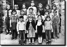 Farmers Grade School - Farmers, Kentucky - 1951 First Grade Class