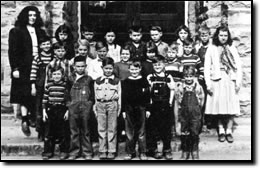 Farmers Grade School - Farmers, Kentucky - 1951 Second and Third Grade Classes