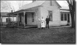 Harley Pribble, Roth Pribble, DeKay Pribble Cockrell, and Grace Hart in Farmers, KY