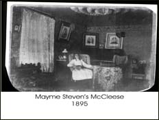 Mayme Steven's McCleese - 1895