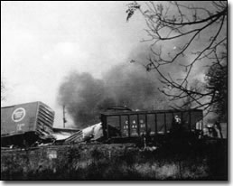 Train Wreck In Farmers, KY